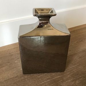 Chrome Vase